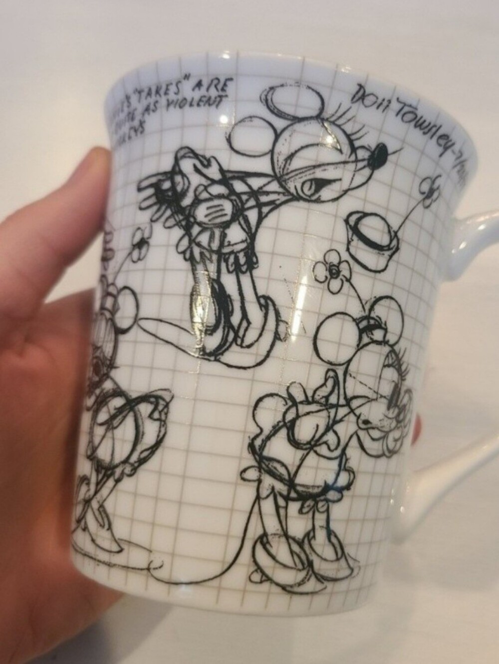 Disney Minnie Mouse Sketchbook Mug